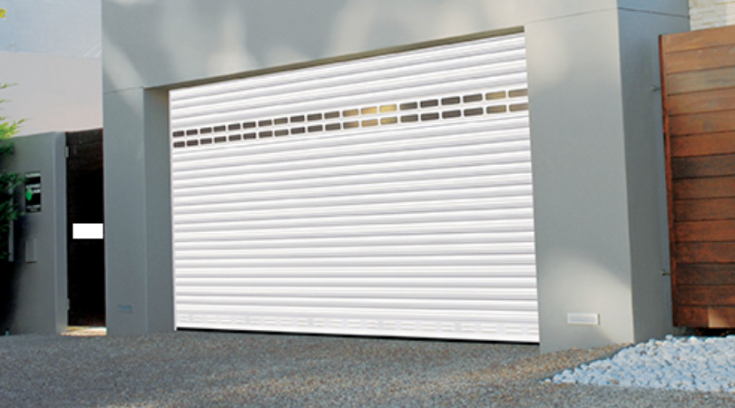 Image of a garage door